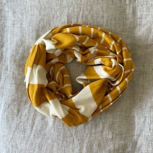 Mustard infinity scarf
